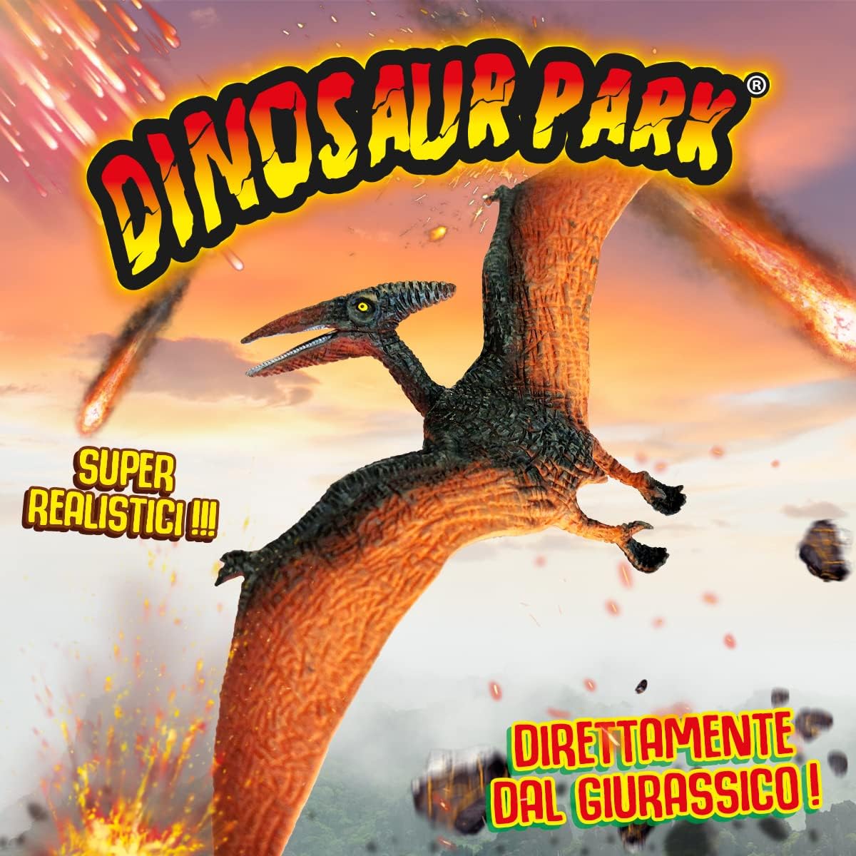 D-KIDZ Dinosaur Park, Pterosaur, Multicoloured, DIP76647