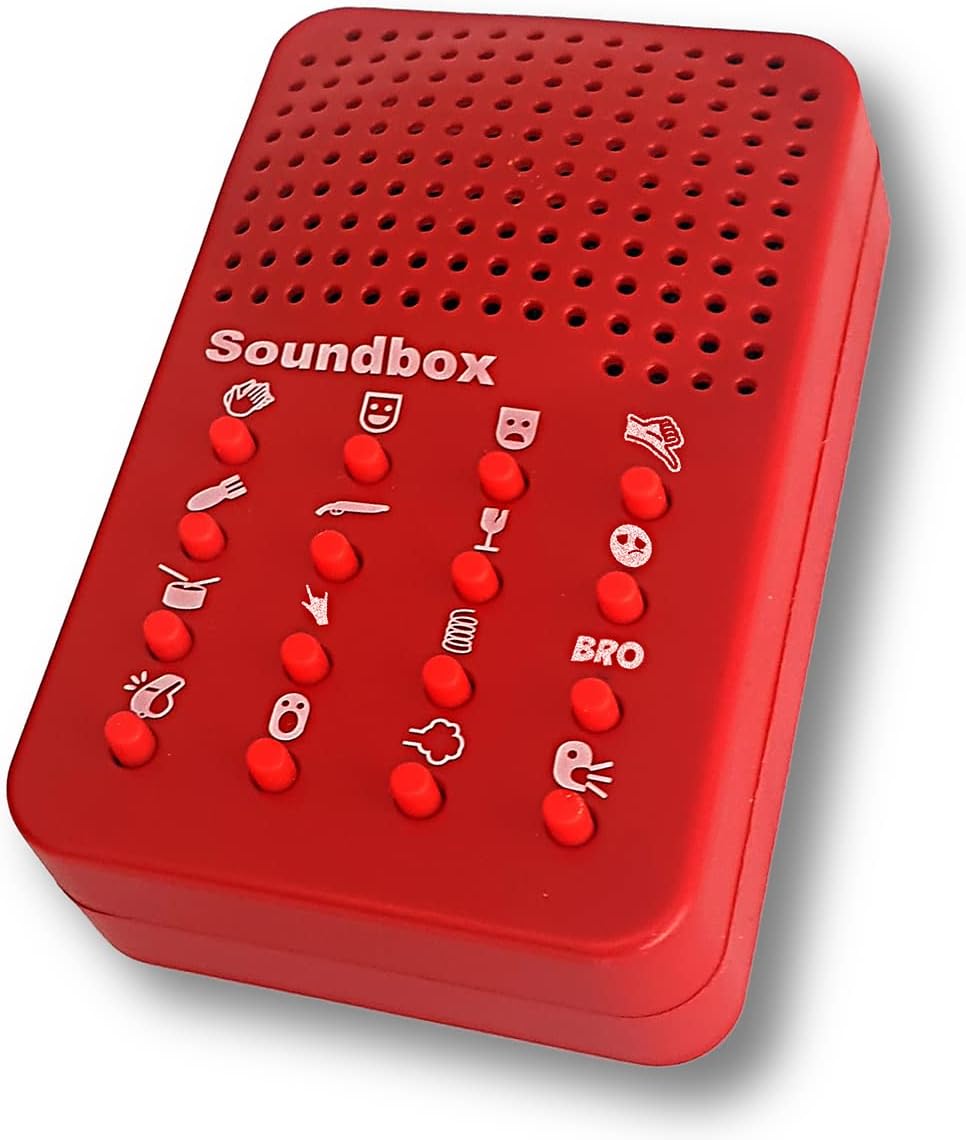 D-KIDZ DIP76688 Sound Machine, Assortment, Red and Blue