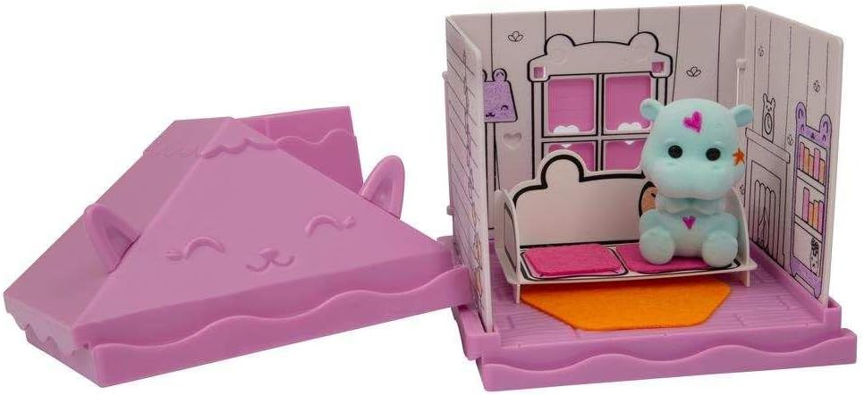 Grandi Giochi - Fuzzikins The Colours Puppies Houses, The Hippo Living Room, Puppies to Colour, Wash and Recolour - FUZ00004