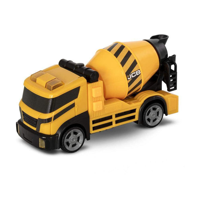 Grandi Giochi GG00959 Teamsterz JCB Excavator with Lights and Sounds, Yellow, Black