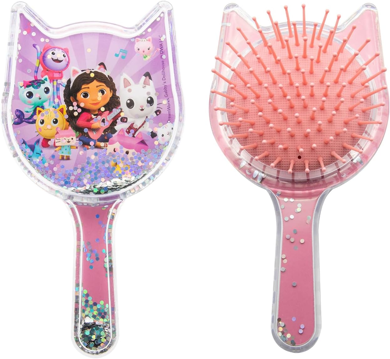 Gabby`S Dollhouse: Joy Toy - Spazzola A Forma Di Gatto