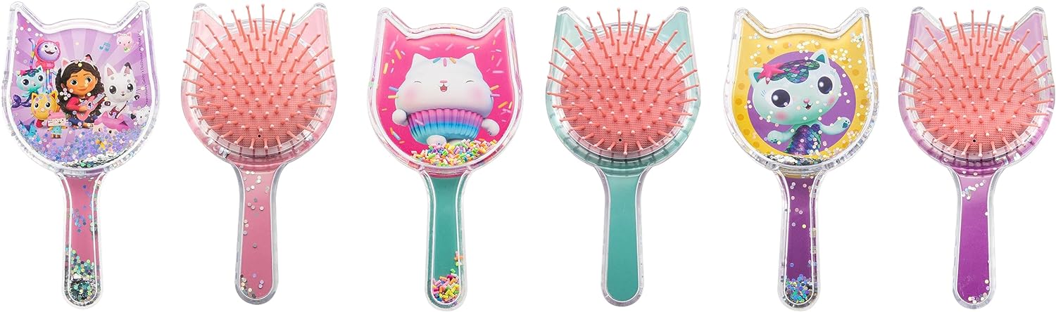 Gabby`S Dollhouse: Joy Toy - Spazzola A Forma Di Gatto