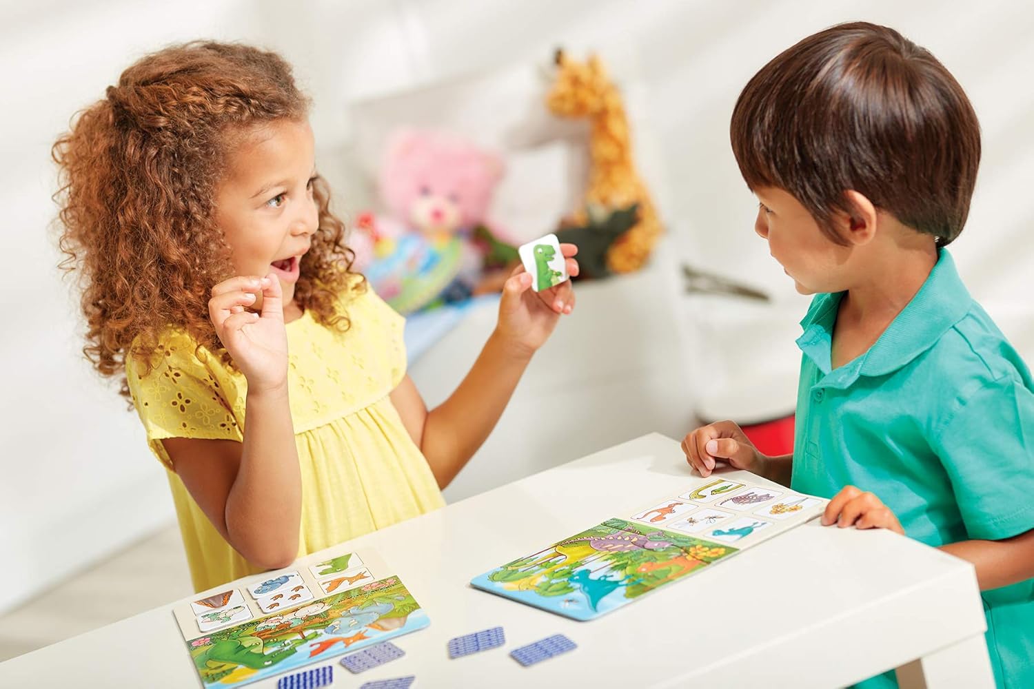 Orchard Toys La Tombola dei Dinosauri – Educational Matching and Memory Game for Children from 3 to 7 Years (Italian Edition