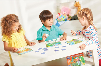 Orchard Toys La Tombola dei Dinosauri – Educational Matching and Memory Game for Children from 3 to 7 Years (Italian Edition