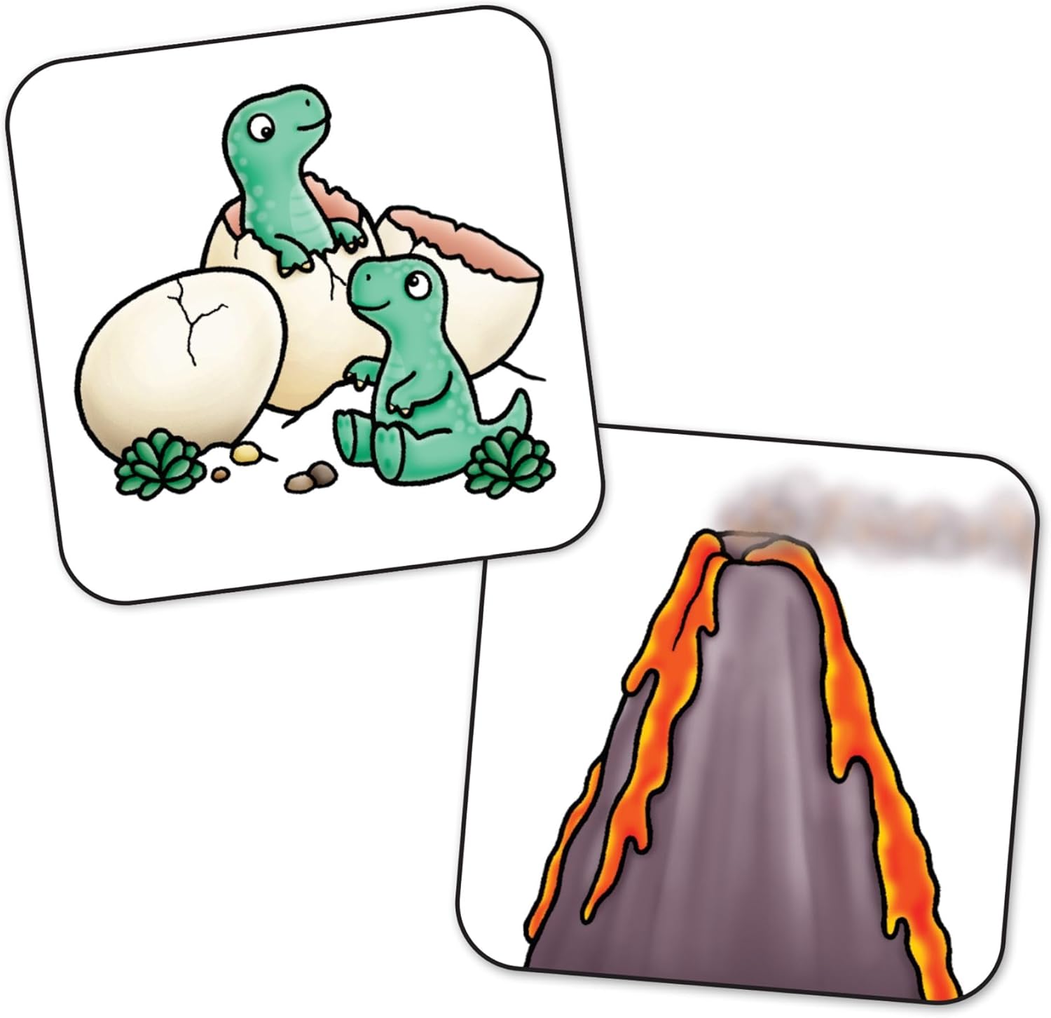 Orchard Toys La Tombola dei Dinosauri – Educational Matching and Memory Game for Children from 3 to 7 Years (Italian Edition