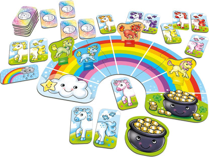 Rainbow Unicorns - Educational Game of Matching and Memory for children from 3 to 5 years (Italian Edition