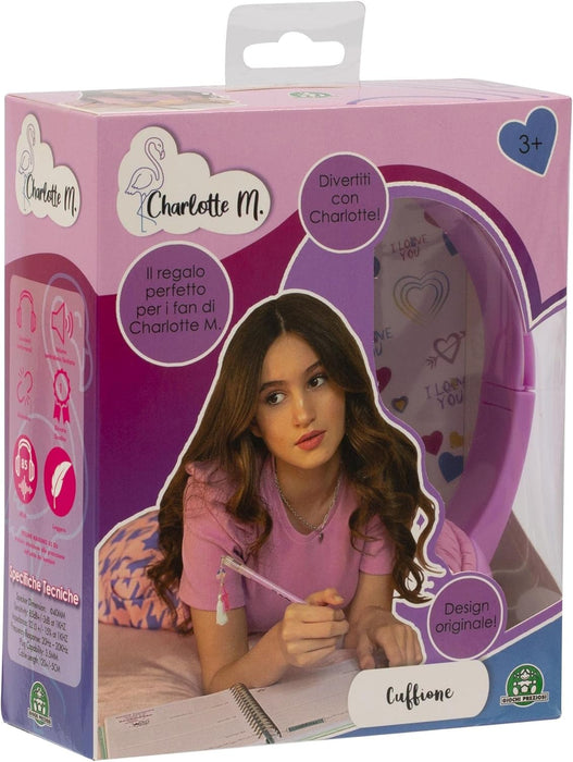 Giochi Preziosi - Charlotte M-Headphone for Listening to Your Favorite Music, with Padded Ear Pads and Adjustable Headband for Comfortable Listening, Multicolor, CHR07000