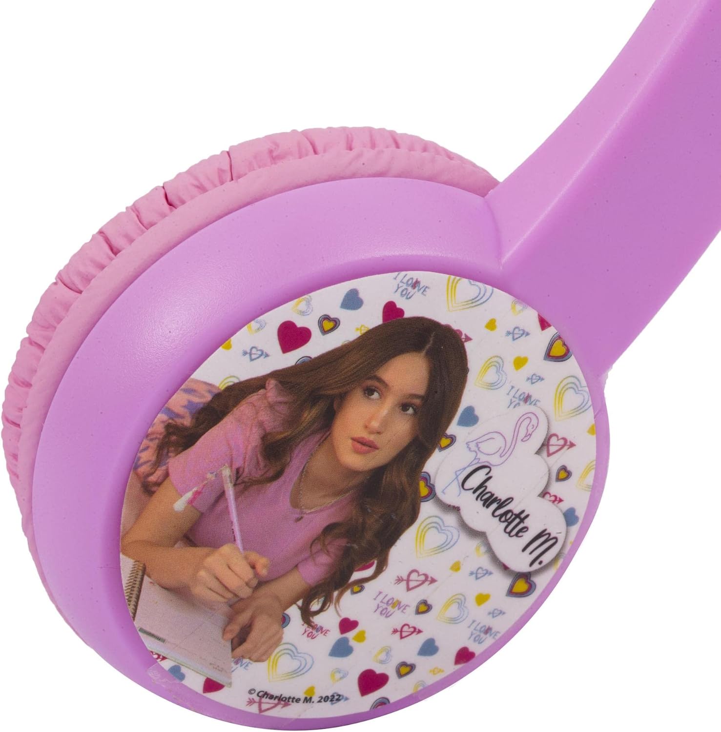 Giochi Preziosi - Charlotte M-Headphone for Listening to Your Favorite Music, with Padded Ear Pads and Adjustable Headband for Comfortable Listening, Multicolor, CHR07000