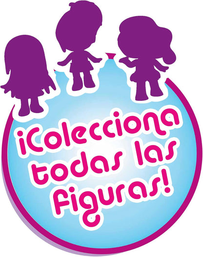 Pinypon - Surprise Reveal 3, gelbe Überraschungspuppe, mit 5 Zubehörteilen für die Minifigur und Überraschungskleidung, für Mädchen und Jungen ab 3 Jahren, Famosa (PNY28300