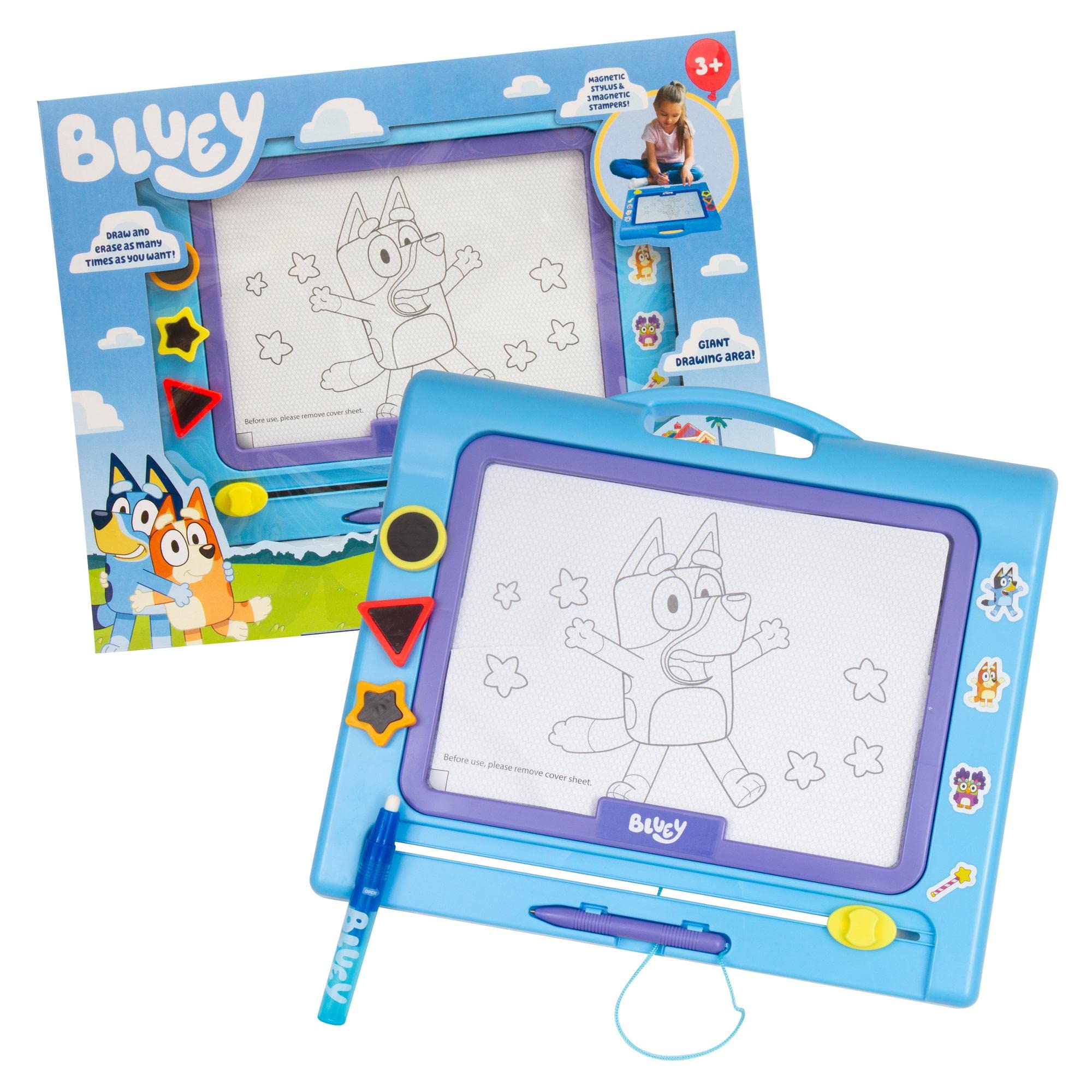 Bluey: Giochi Preziosi - Lavagnetta Magnetica Deluxe