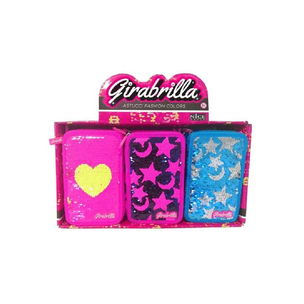 GIRABRILLA Pencil CASE, assorted colors
