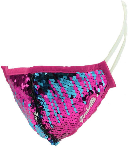 Girabrilla - Nice Group Fashion Reversible Sequin Mask with Adjustable Elastic Bands, Multi-Colour, 2810