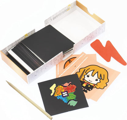 Nice Group - Harry Potter Scratch Memo - 50 Cards with Hogwarts Characters to Discover - cod 21110