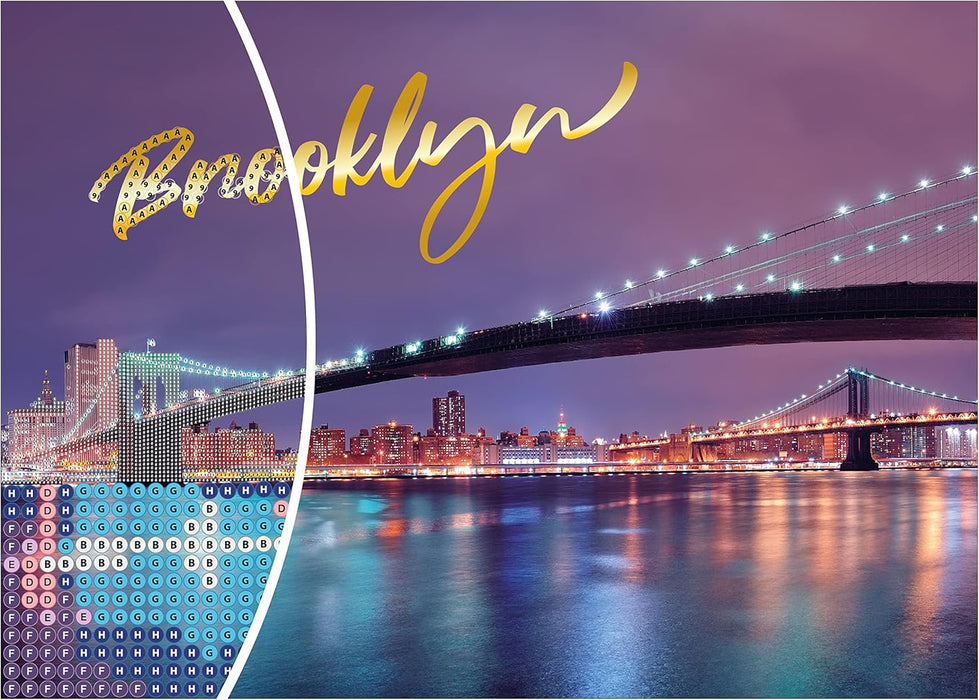 DIAMANTINY Artist - Creative Art, Diamond Painting Kit, 1 Tela LARGE Assortita a Sorpresa - 96545