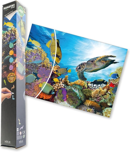 DIAMANTINY Artist - Creative Art, Diamond Painting Kit, 1 Tela LARGE Assortita a Sorpresa - 96545
