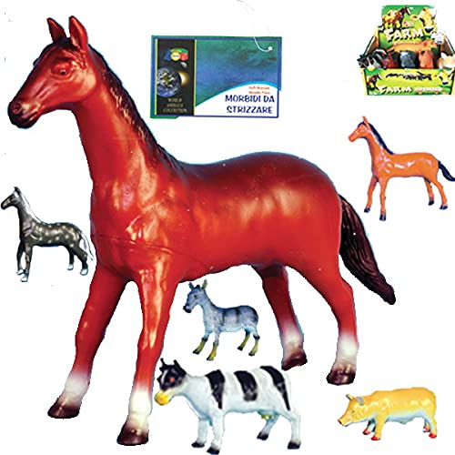 Ginmar SRL - 29965 - Soft Farm Animal Ass in Disl 50997 SRL