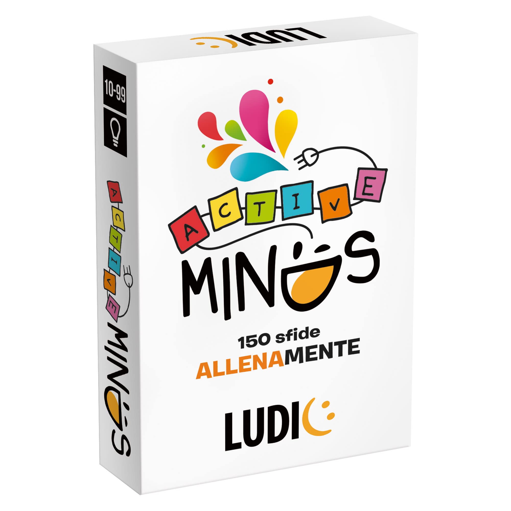 Demacia Ludic Active Minds 150 Training Challenges It51111 Board Game Travel Format for 1+ Players