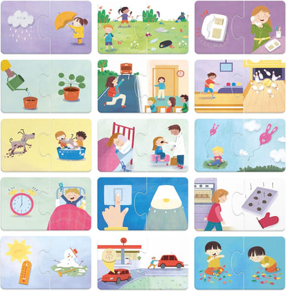 Headu-Lo que Sucede Italy Juego Educativo, Multicolor, Medium (15AF6D8059
