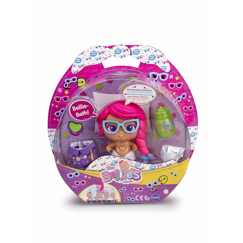 adidas The Bellies Interactive Doll for Girls, Multi-Colour, 3 Years+ Beth
