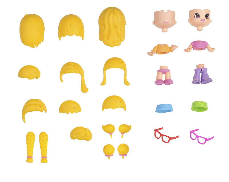 Pinypon 700014700 izer, set to create a custom, yellow hair, Assorted