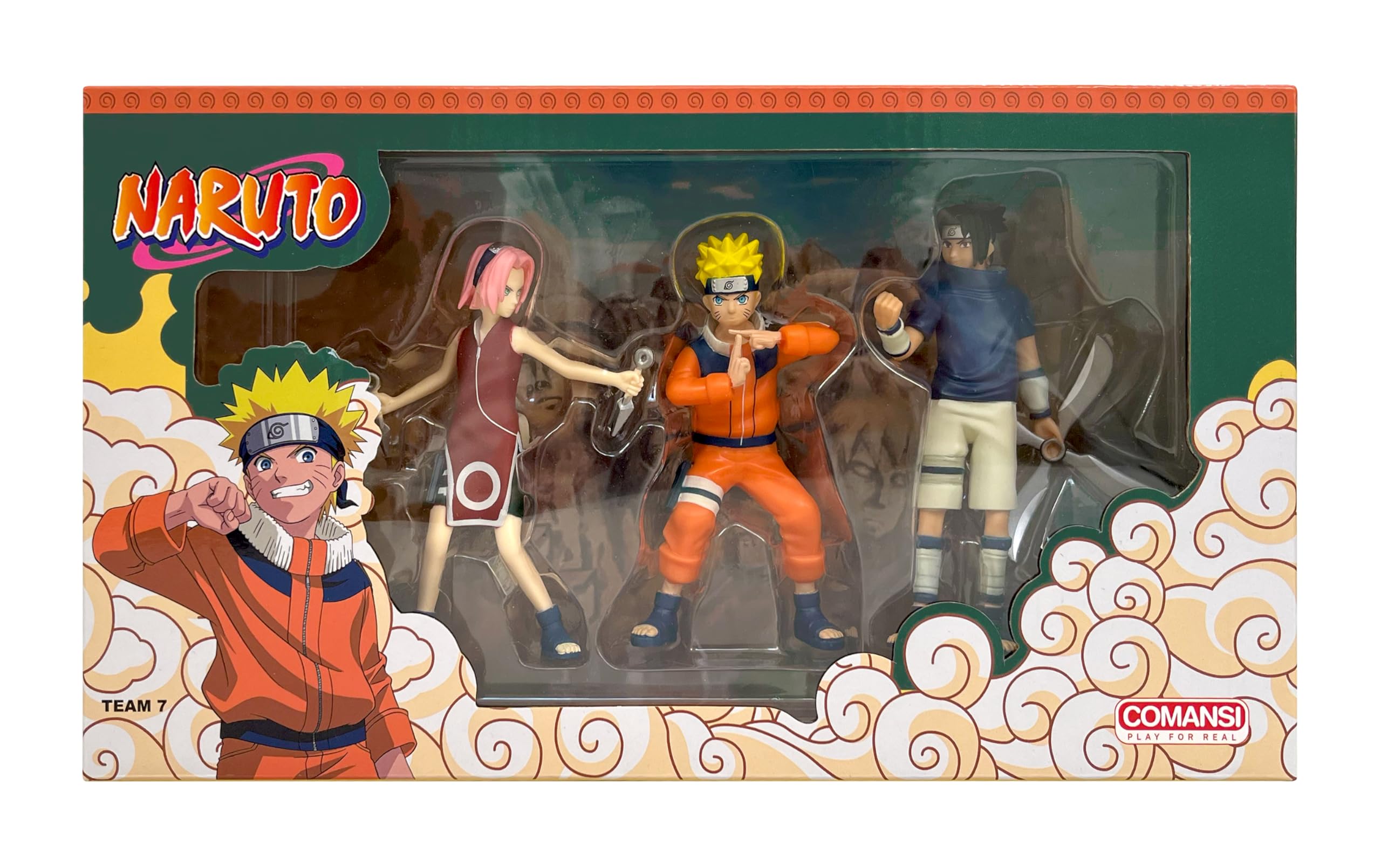 Naruto Comansi Colection Set (3 figurines, Sasuke and Sakura