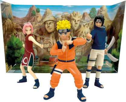 Naruto Comansi Colection Set (3 figurines, Sasuke and Sakura