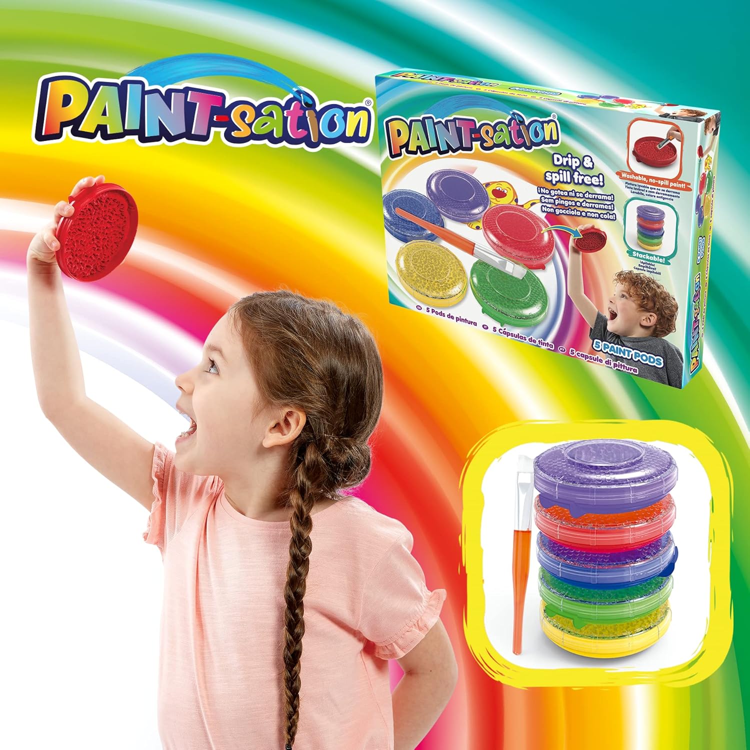 Goliath 920868.006 Paint Sation-5, Multi-Coloured