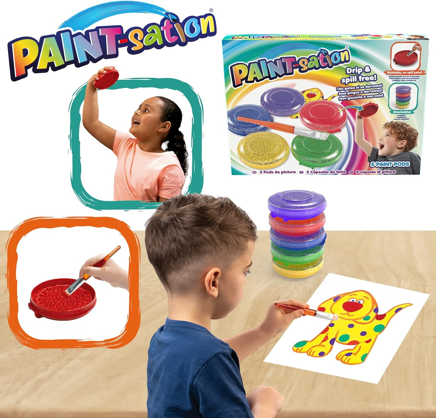 Goliath 920868.006 Paint Sation-5, Multi-Coloured