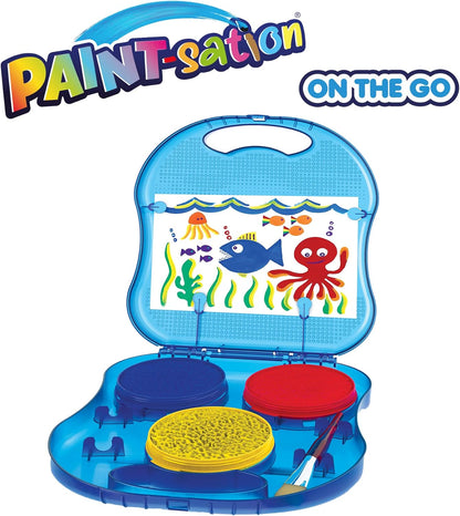 Goliath- Paintsation Pintura Que No Gotea. En maletín para Llevar a Cualquier Parte. Incluye Arte niñas. A Partir de 3 años. Actividades Creativas, Multicolor (920869