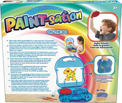 Goliath- Paintsation Pintura Que No Gotea. En maletín para Llevar a Cualquier Parte. Incluye Arte niñas. A Partir de 3 años. Actividades Creativas, Multicolor (920869