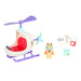 Bluey Voertuig en figuurpakket Bingo's helikopter met 2,5 inch bingo figuur en gereedschap accessoires