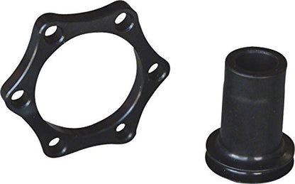 Wolf Tooth: Boostinator Rear DT Star Ratchet Hubs with 6 Bolt IS Rotor Mounts - Black - DT SRH 6B