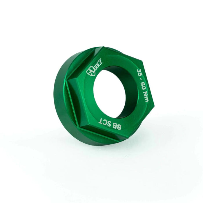 Abbey Bike Tools Crank Lock Ring Tool for Shimano Green One Size