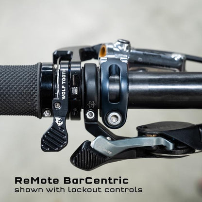 Wolf Tooth ReMote BarCentric Dropper Lever Black 22.2mm