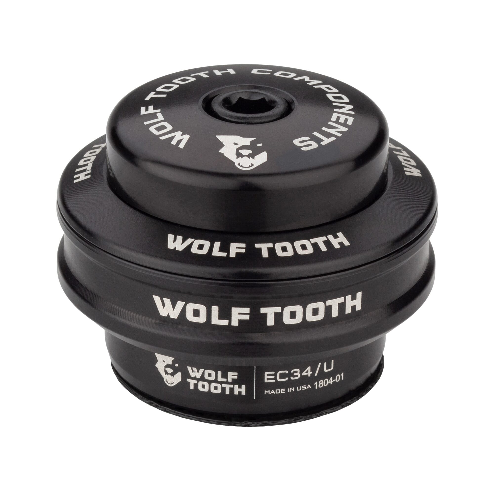 Wolf Tooth Performance External Cup Headset Black Upper EC34/28.6