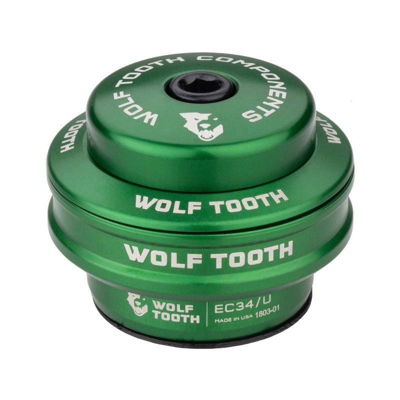 Wolf Tooth Performance EC34/28.6 Oberes Headset 16mm Stack Green