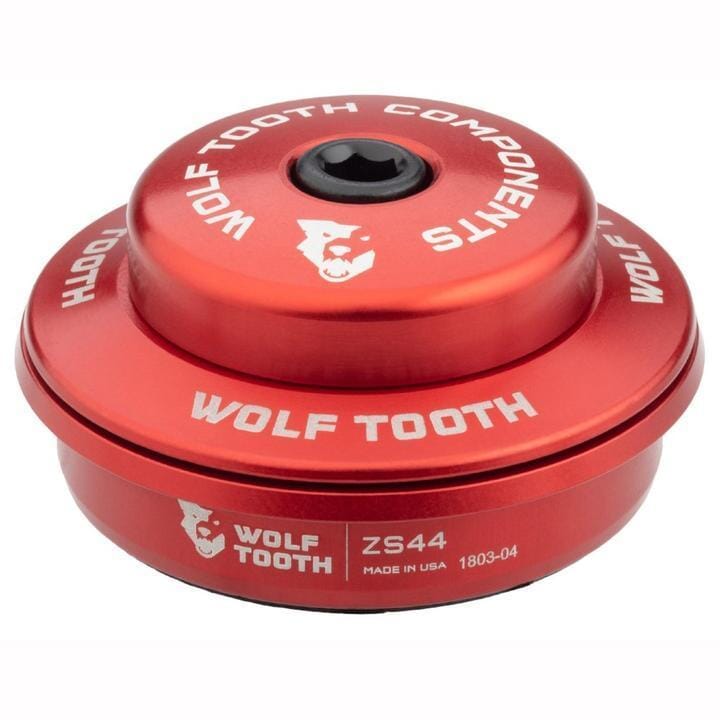 Wolf Tooth Performance Zero Stack Headset Red Upper ZS44/28.6