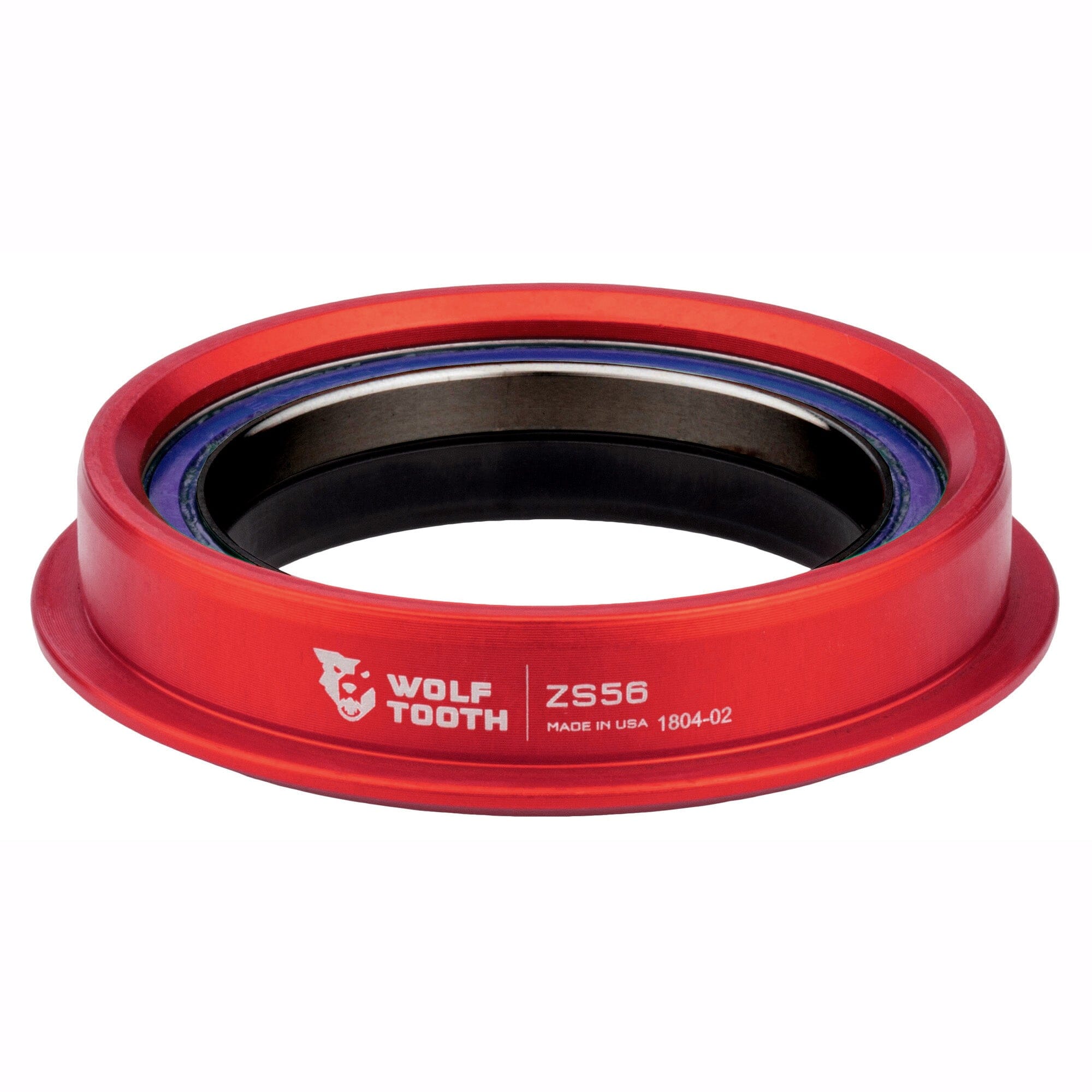Wolf Tooth Performance Zero Stack Headset Red Lower ZS56/40