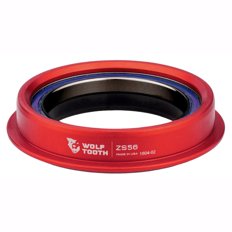 Wolf Tooth Performance Zero Stack Headset Red Lower ZS56/40