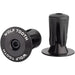 Wolf Tooth Alloy Bar End Plugs Black One Size