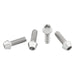 Wolf Tooth Titanium Bottle Cage Bolts Silver One Size