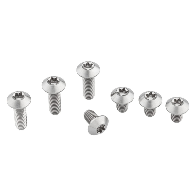 Wolf Tooth B-RAD Titanium Bolt Upgrade Kit - 3 Long Bolts and 4 Short Bolts