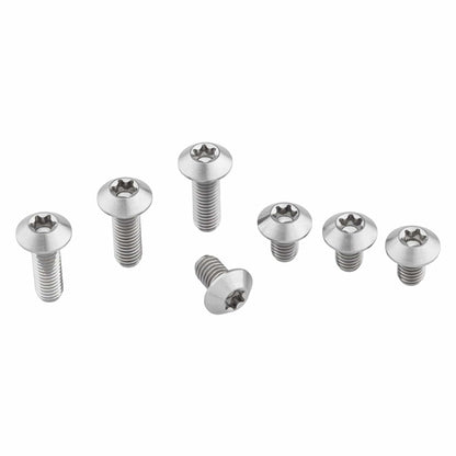 Wolf Tooth B-RAD Titanium Bolt Upgrade Kit - 3 Long Bolts and 4 Short Bolts
