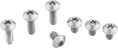 Wolf Tooth B-RAD Titanium Bolt Upgrade Kit - 3 Long Bolts and 4 Short Bolts