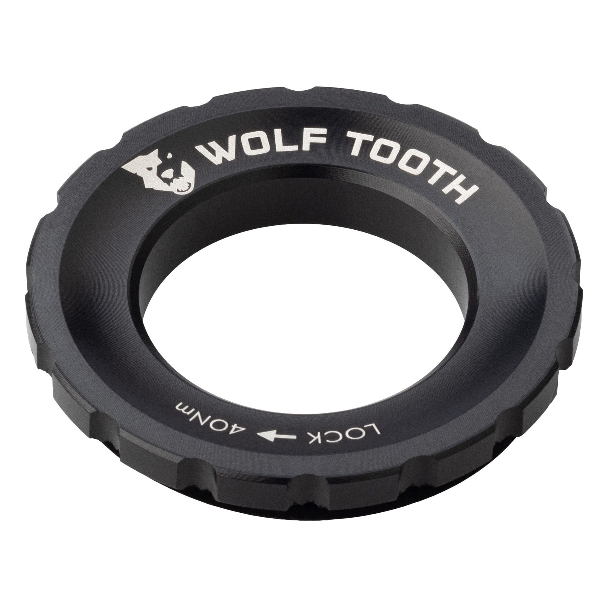 Wolf Tooth Centrelock Rotor Lockring External Spline Black One Size