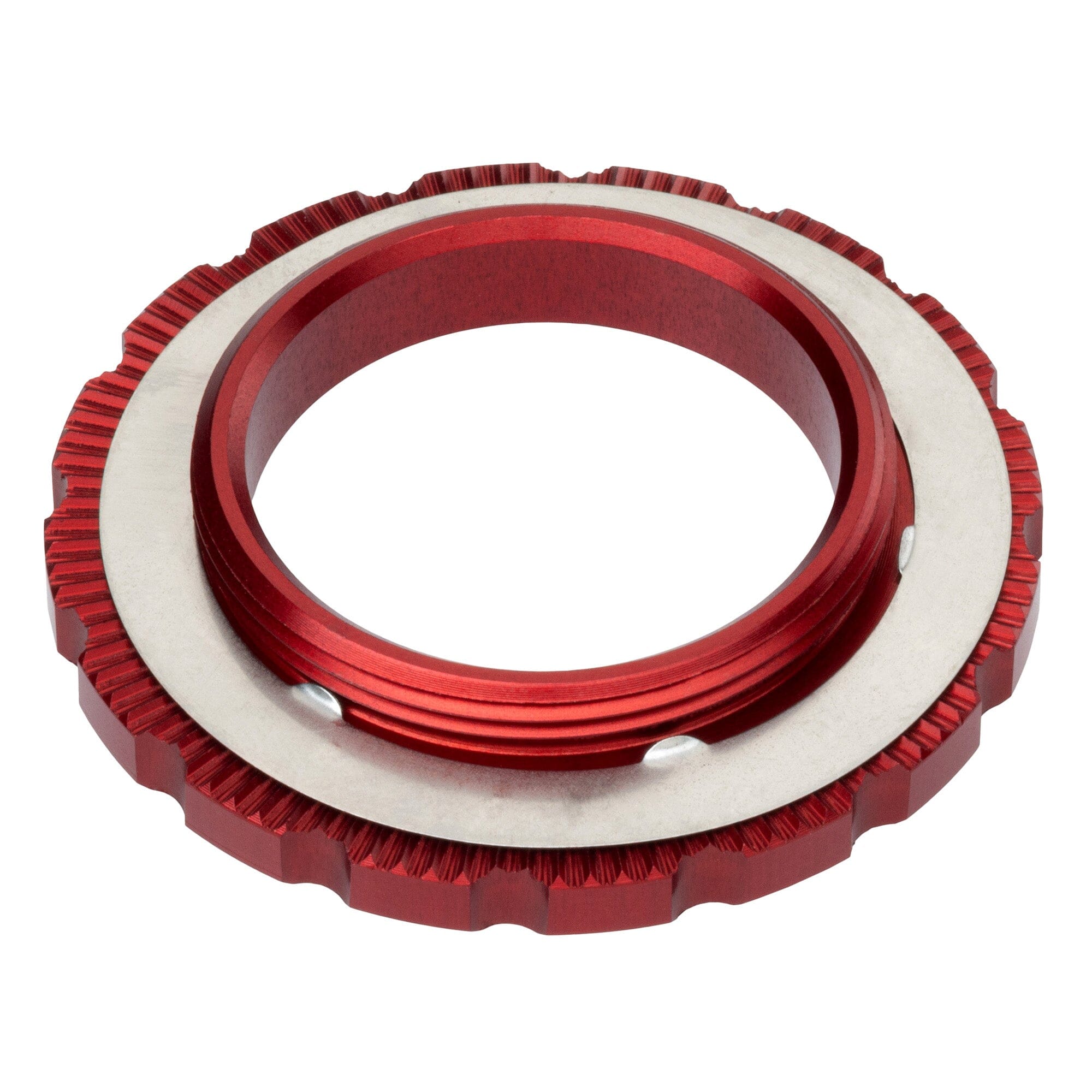Wolf Tooth Centrelock Rotor Lockring External Spline Red One Size