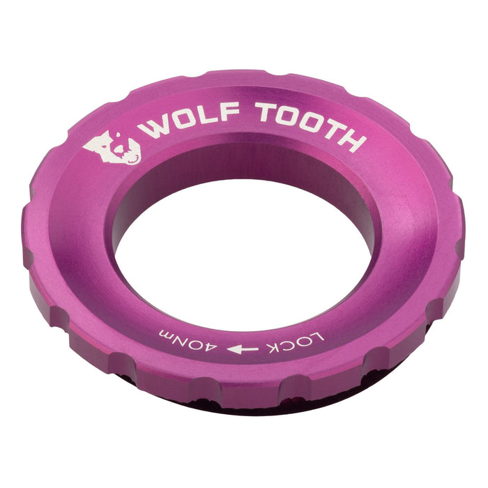 Wolf Tooth Centerlock Rotor Lockring Purple