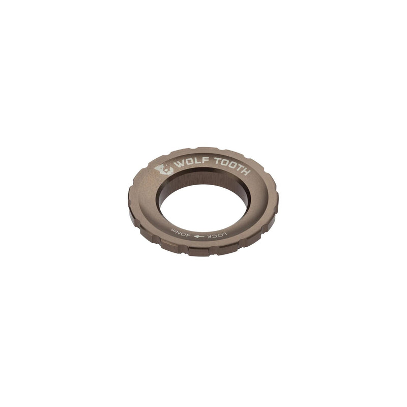 Wolf Tooth Centrelock Rotor Lockring External Spline Espresso One Size