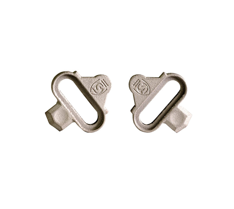 SILCA Kit tacchette Ti stampate in 3D | Pedali Shimano SPD | 1 coppia con viti e piastre in titanio