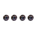 Silca Titanium Bottle Cage Bolts, Royal Purple (Pack of 4